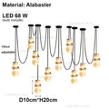 Luma Beam Alabaster Chandelier – Dimmable – product detail 16