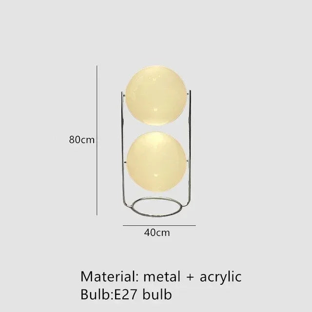 Oria Reed Acrylic Floor Lamp – Art Deco – product detail 13