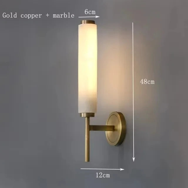 Arco Form Marble Wall Sconce – Modern – product detail 8