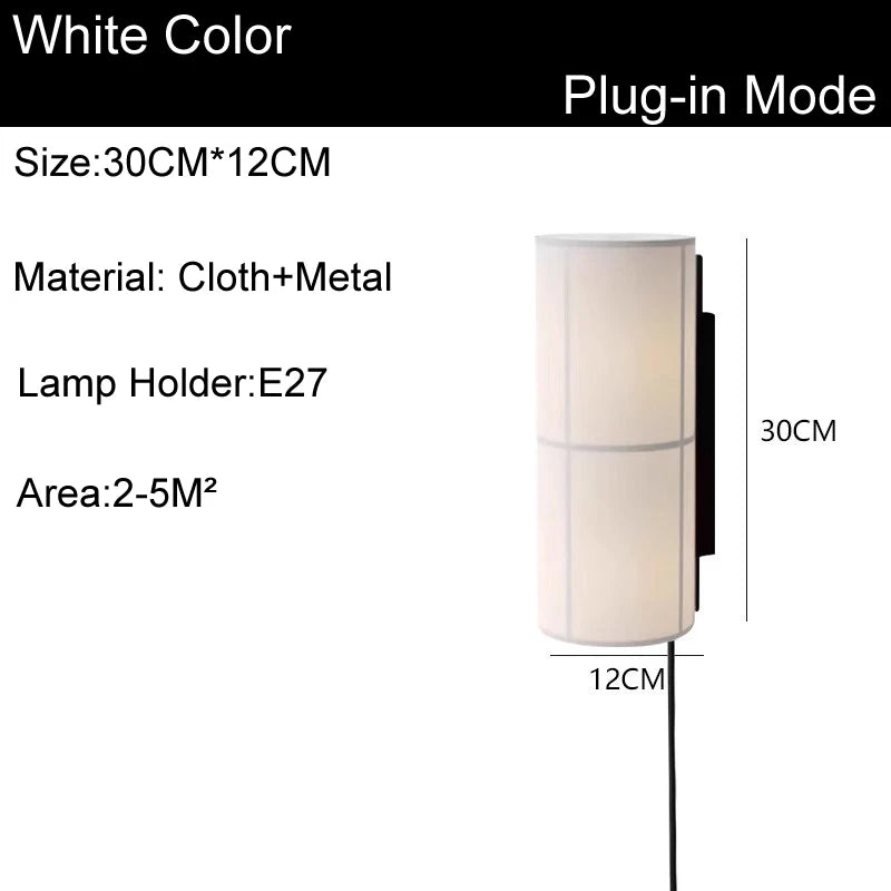Joren Halo Fabric Wall Sconce – product view 9