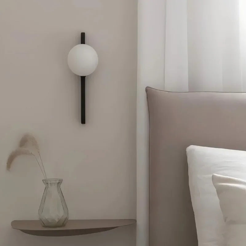 Sora Halo Wood Wall Sconce – Wabi-Sabi – product detail 4