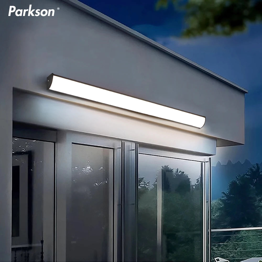 Siena IP65 Linear Outdoor Wall Light for Villa Exterior – Remote Control – product view