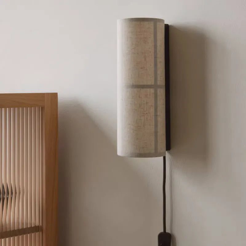 Joren Halo Fabric Wall Sconce – product view 2