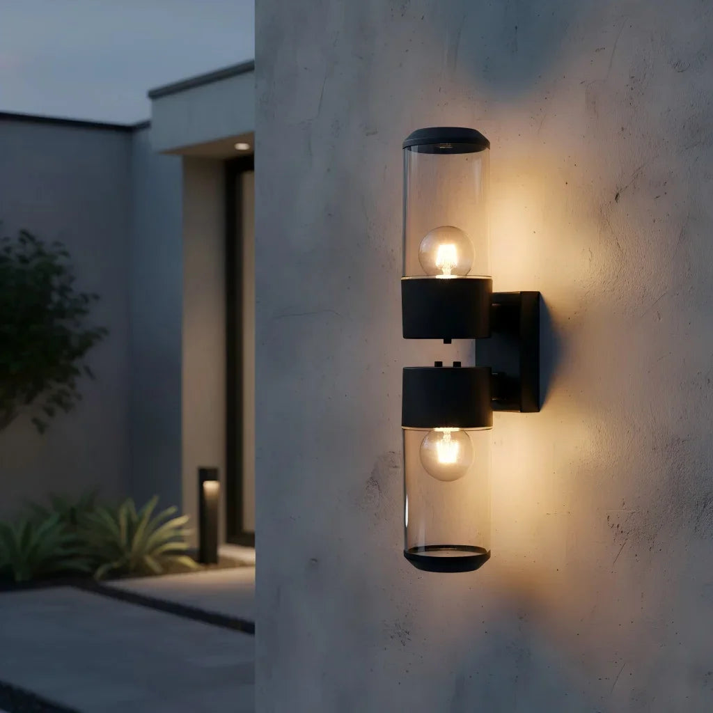 Ginevra Up-and-Down Outdoor Wall Light for Garden Wall