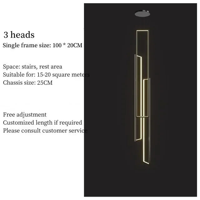 Metal Chandelier – Nordic LED for Living Room | Alora Arc by Evenlyr