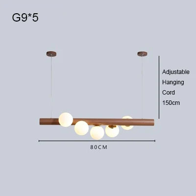 Onda Axis Wood Pendant Light – Dimmable – product detail 11
