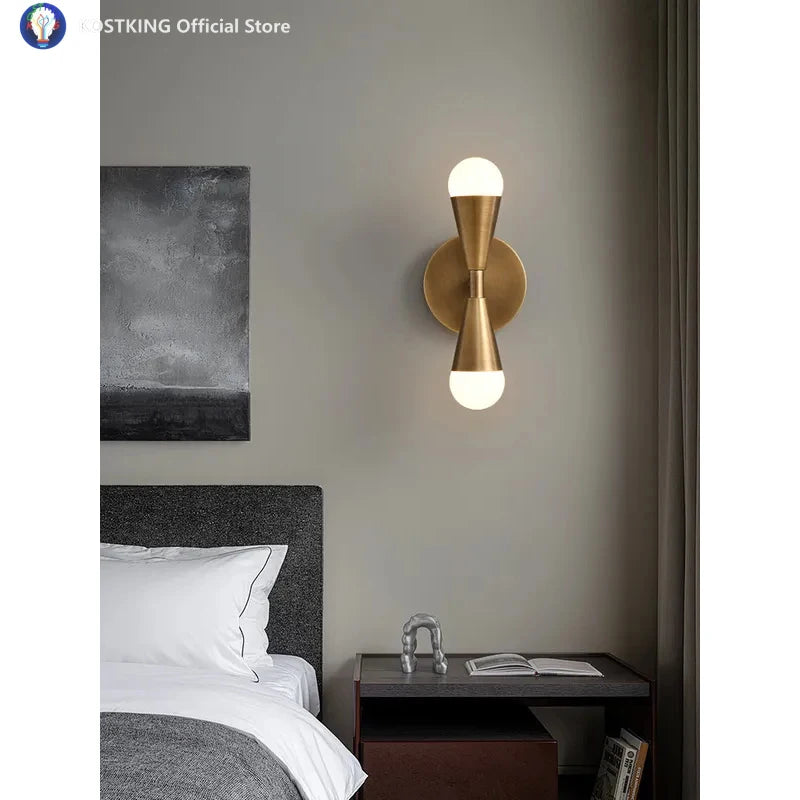 Nola Glow Glass Wall Sconce – Luxury – product detail 2