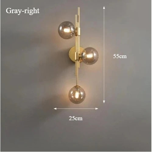 Fiore Contour Glass Wall Sconce – product view 11