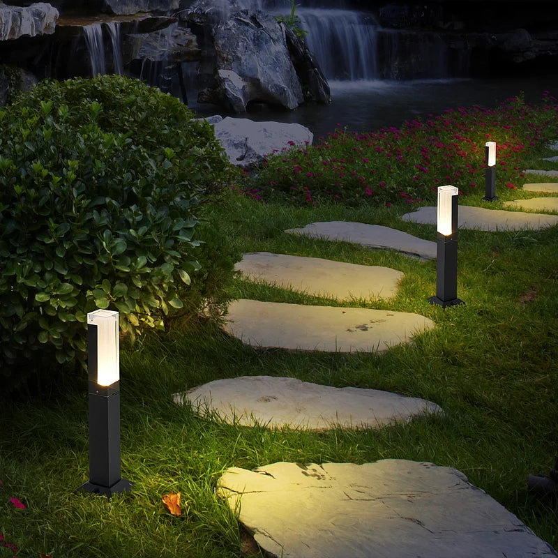 Helios 7W COB Garden Pillar Light – IP65 – detail view 3