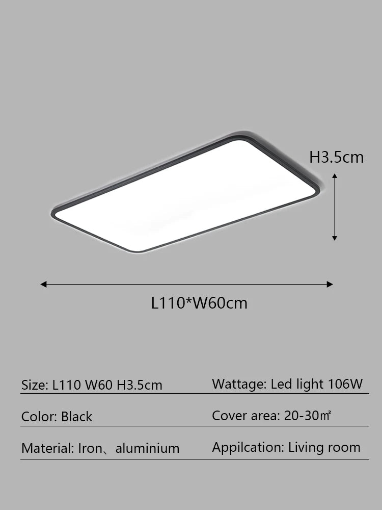 Noemi Halo Aluminum Ceiling Light – product view 13