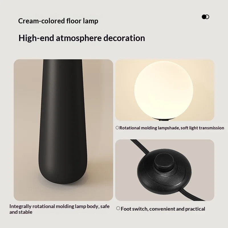 Aster Lattice Fabric Floor Lamp – Dimmable – product detail 3