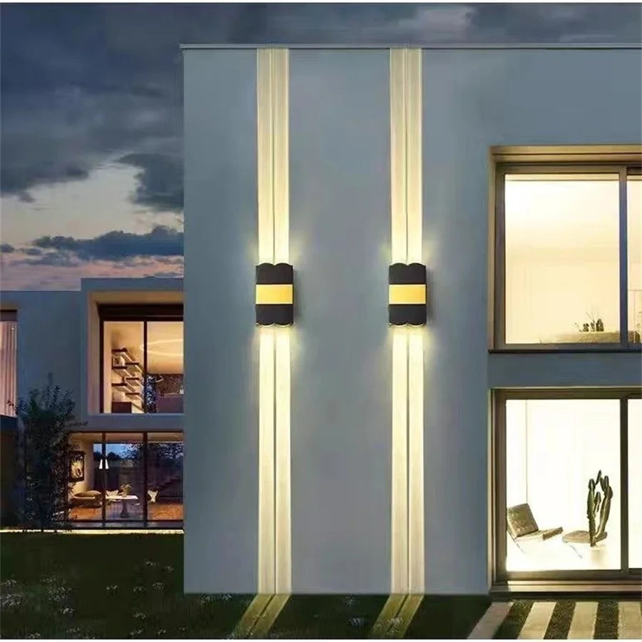 Aurelia 40W Outdoor LED Wall Washer for Porch – Up & Down Beam