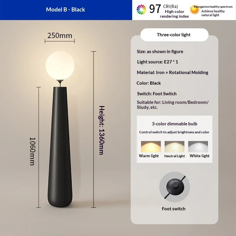 Aster Lattice Fabric Floor Lamp – Dimmable – product detail 8