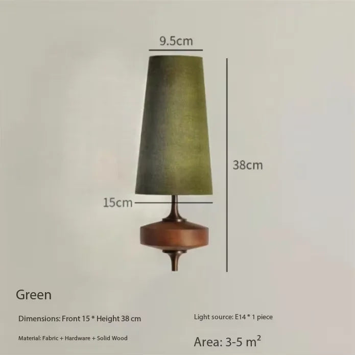 Leonie Halo Wood Wall Sconce – product view 7