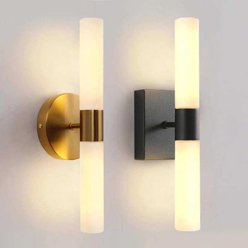 Olea Drift Glass Wall Sconce