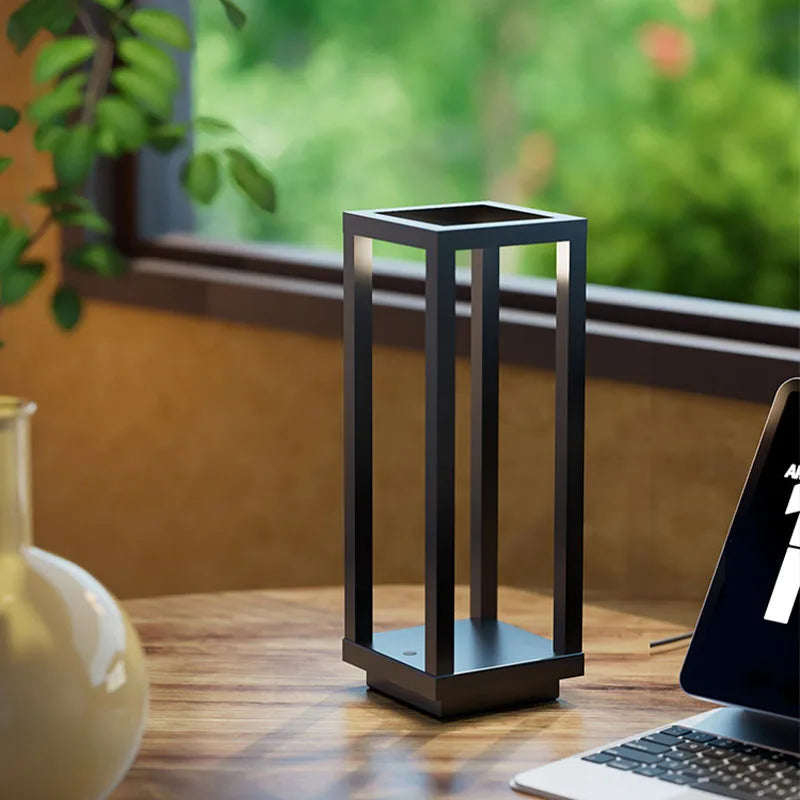 Phaedra Arc Rechargeable Metal Desk Lamp – product view 5