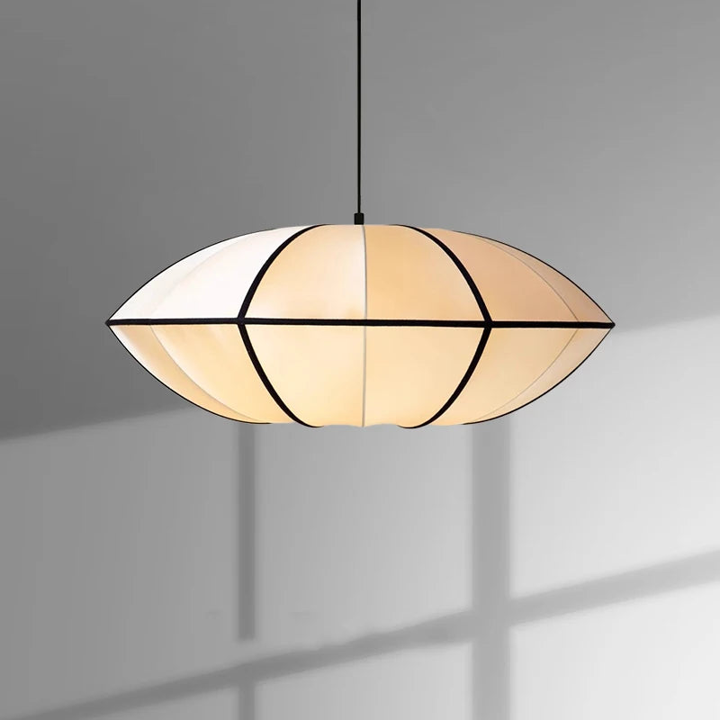 Fabric Chandelier – Wabi-Sabi Vintage for Bedroom & Bedside, Dining Room & Kitchen | Celia Glow by Evenlyr