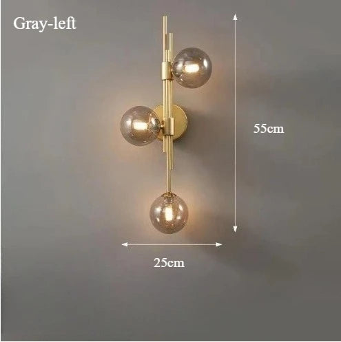 Fiore Contour Glass Wall Sconce – product view 12