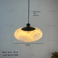 Zorin Halo Alabaster Pendant Light – product view 7