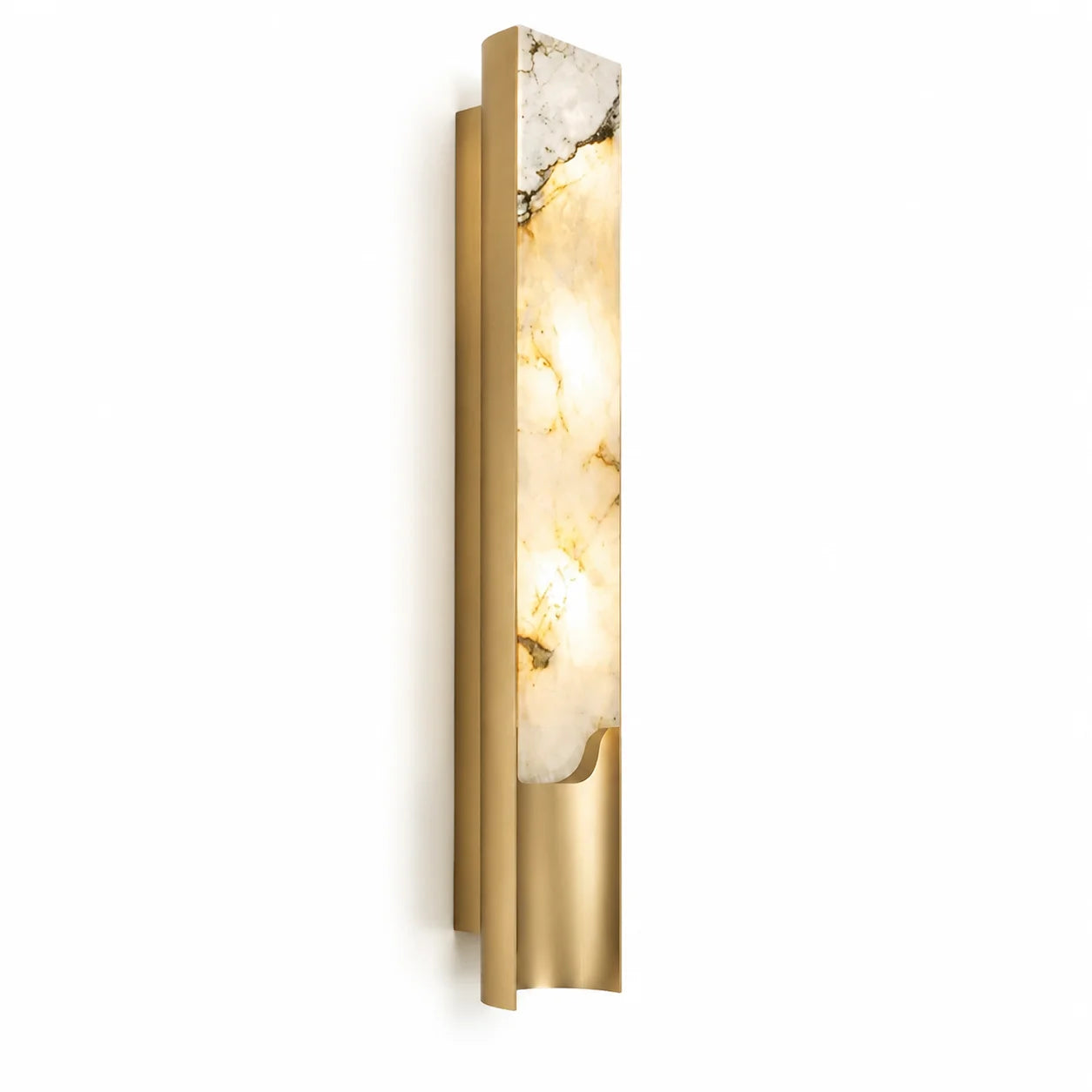 Caelia Contour Marble Wall Sconce – product view 5