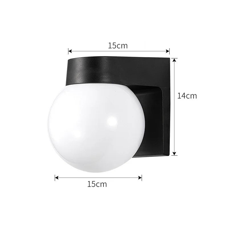 Ginevra IP55 Outdoor Wall Light for Garden Wall – detail view 8
