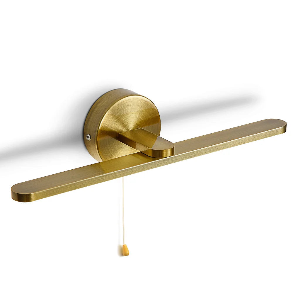 Metal LED Bathroom Vanity & Mirror Light – Modern for Bathroom | Lucera Crest by Evenlyr