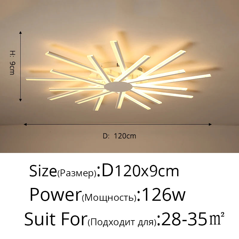 Acrylic Chandelier – Modern for Bedroom & Bedside, Living Room | Alora Halo by Evenlyr
