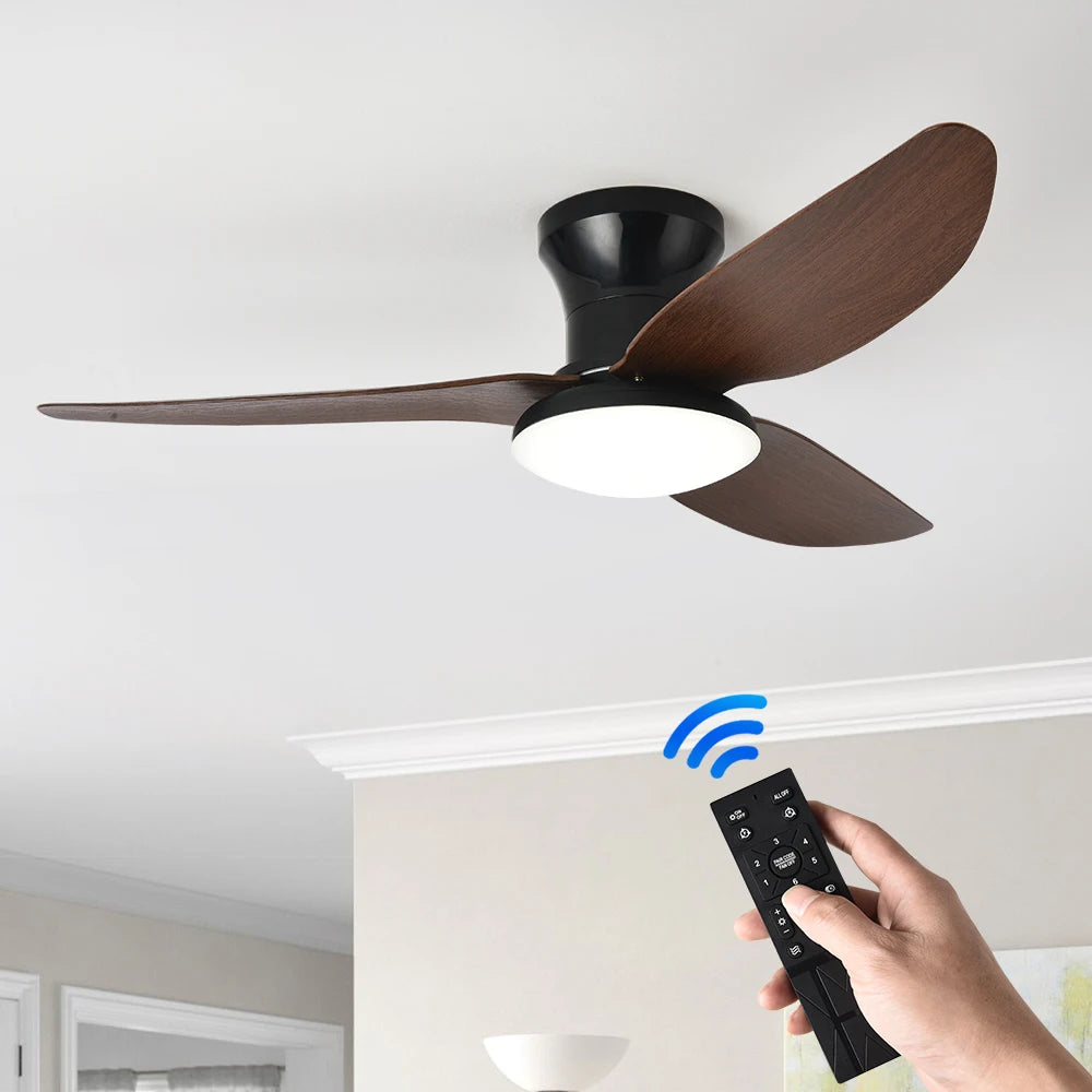 Ilaria Integrated High-Airflow Ceiling Fan Light for Bedroom