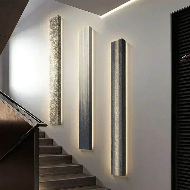 Kensley Aluminum Modern Wall Sconce for Living Room – Luxury – detail view 5