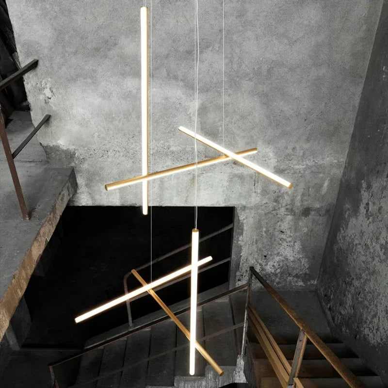 Caspian Arc Sculptural Aluminum Pendant Light – product view 6