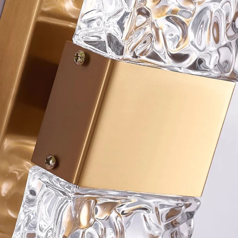 Belluno Crystal Outdoor Wall Light for Porch – Luxury – detail view 5