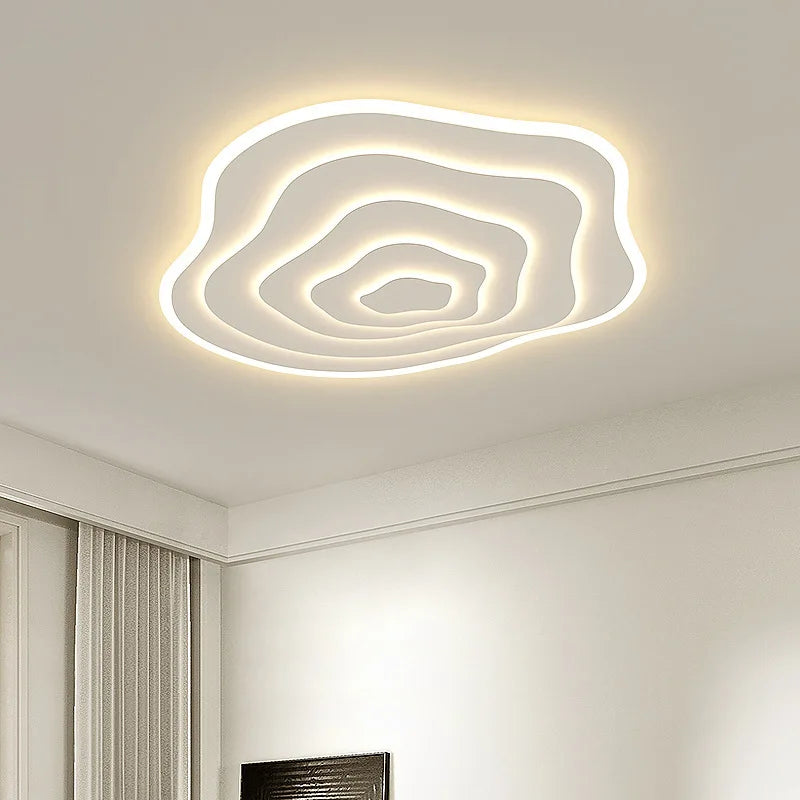 Floris Halo Sculptural Metal Ceiling Light – product view 3