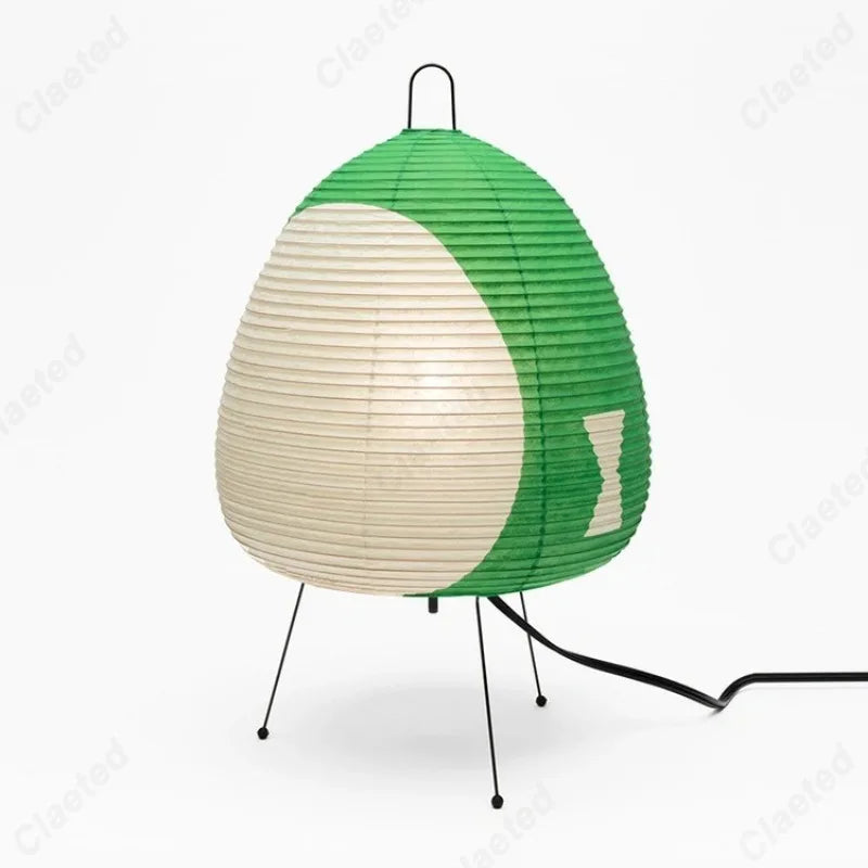 Rice Paper Floor Lamp – Vintage Modern for Living Room, Bedroom, Reading Corner | Solenne Cascade by Evenlyr