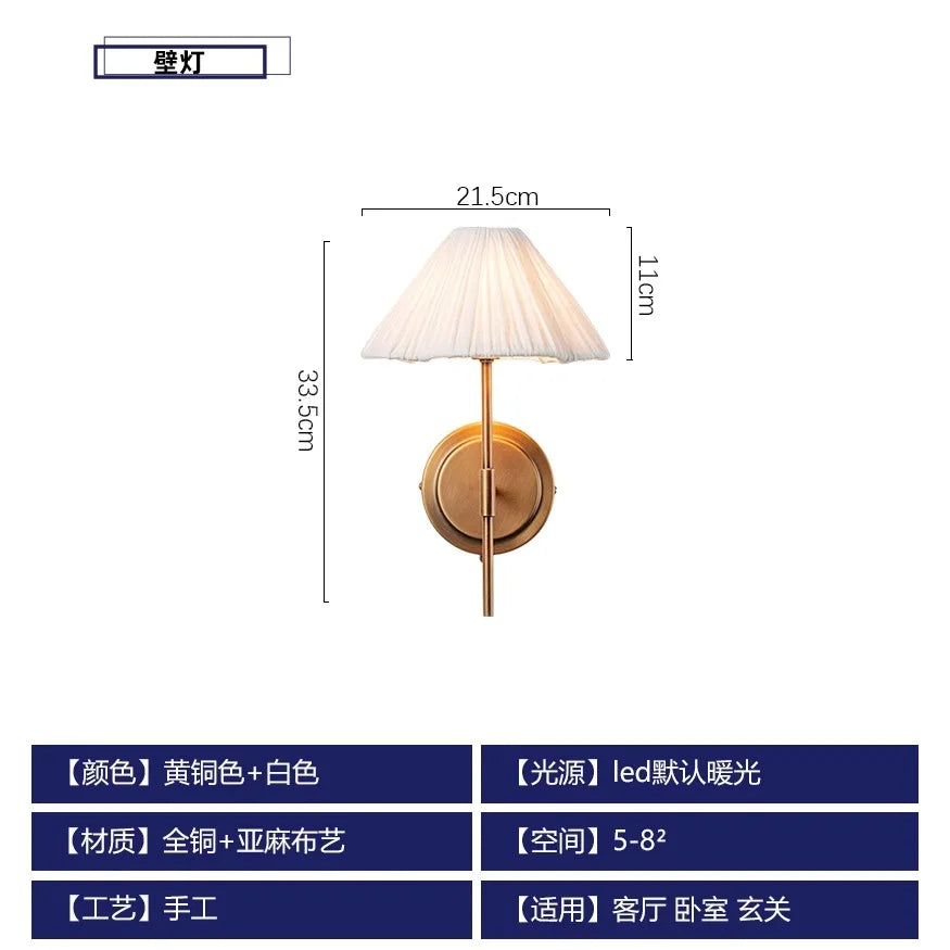 Caspian Halo Sculptural Copper Wall Sconce – product view 6