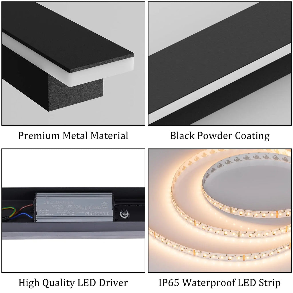 Ravena IP65 Outdoor Wall Light for Exterior Wall – detail view 6