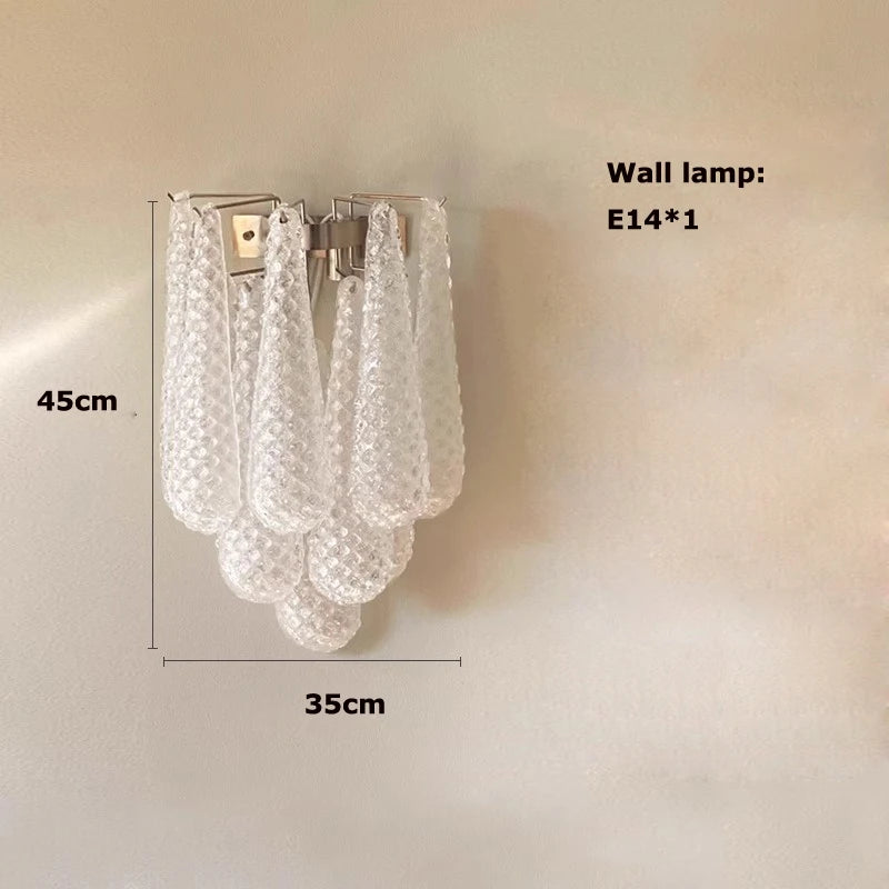 Glass Chandelier – Modern LED for Living Room, Bedroom & Bedside | Solenne Dome by Evenlyr