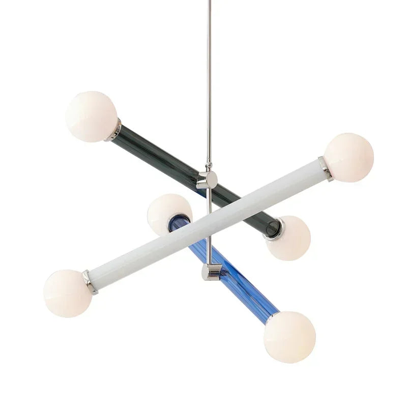 Tala Stone Glass Chandelier – Color-Changing – product detail 6
