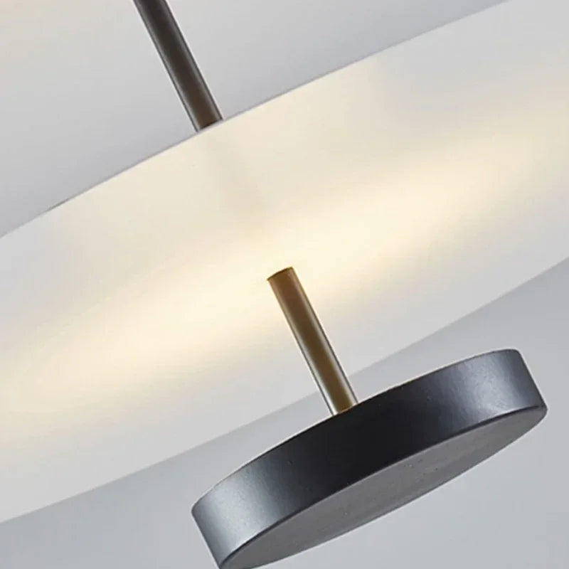 Nordic Modern Flush Mount Ceiling Light – Acrylic Low-Profile for Dining Room, Trade Projects | Seraphine Veil by Evenlyr