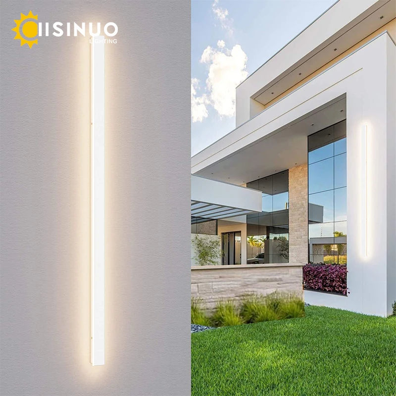 Aurelia Long Outdoor Wall Lantern for Garage