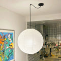Rice Paper Chandelier – Wabi-Sabi Japanese for Living Room, Bedroom, Dining Room | Zaria Cascade by Evenlyr