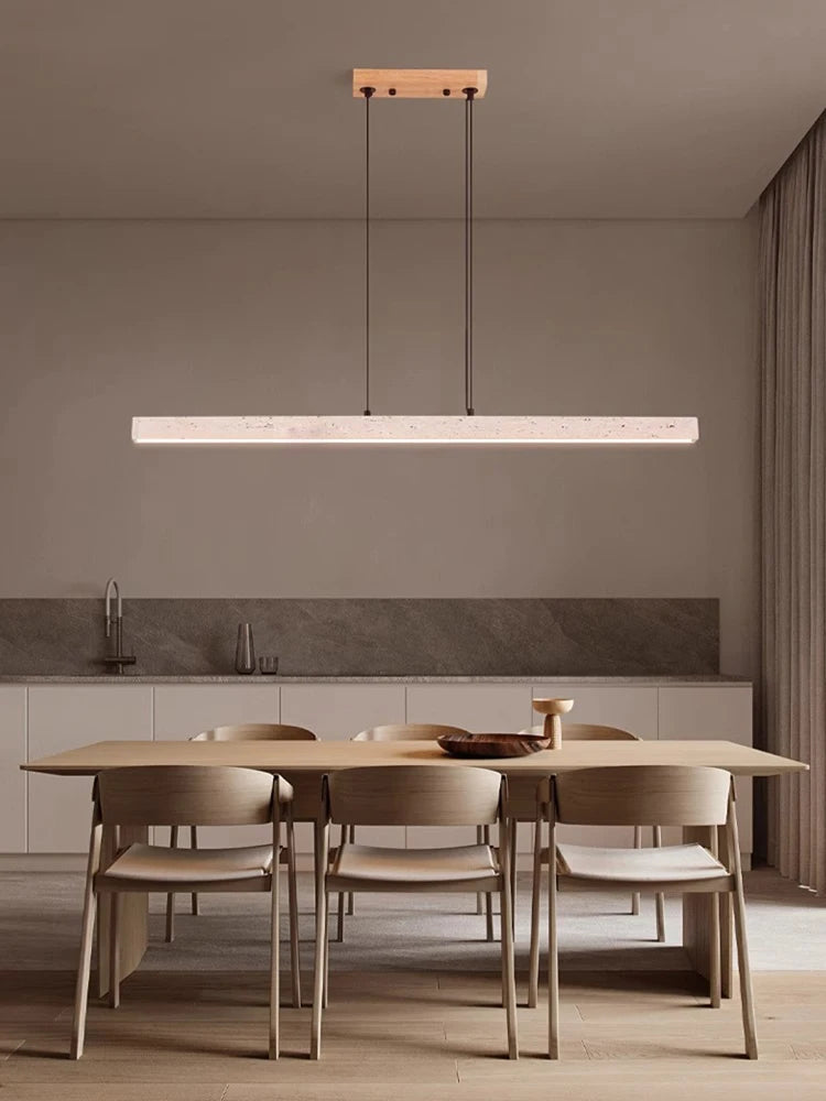 Arden Arc Wood Chandelier – Dimmable – product detail 3