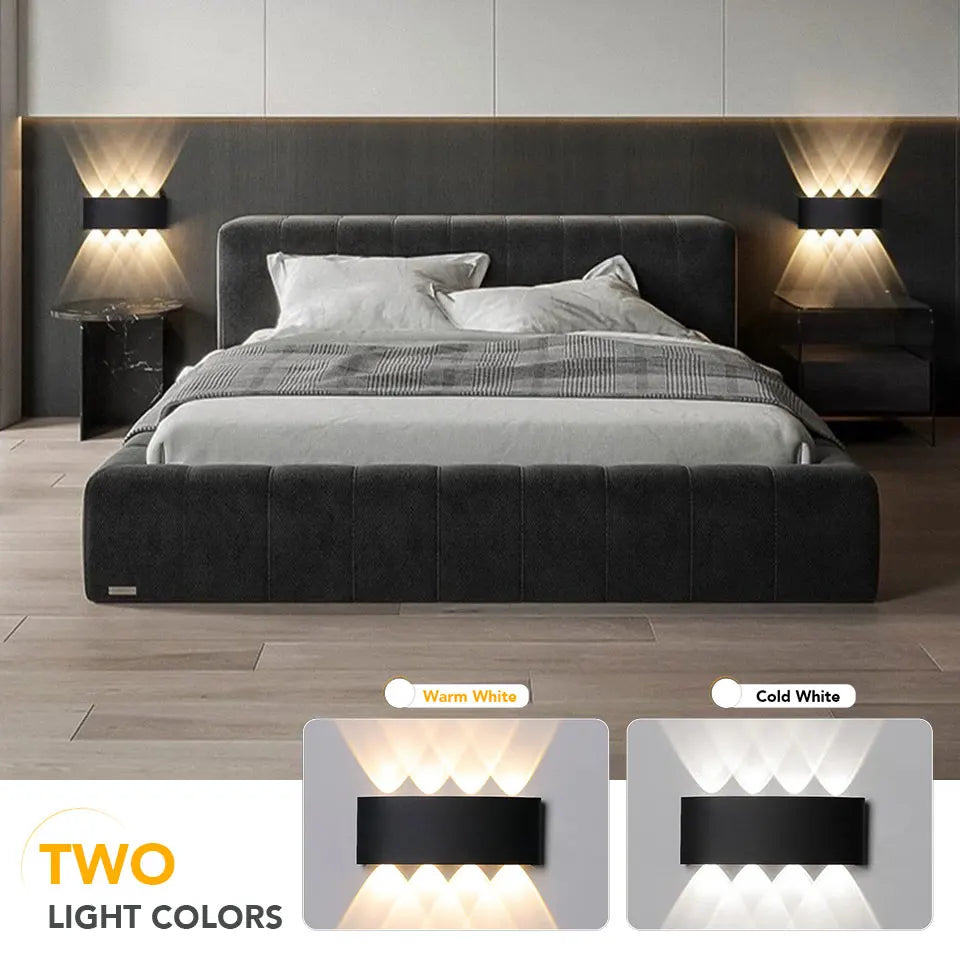 Neroli Aluminum LED Outdoor Wall Light for Garden – IP65 – detail view 4
