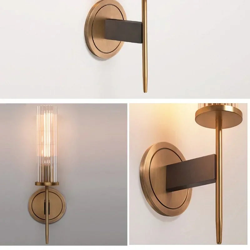 Brass Bedside Reading Wall Light – detail view 3