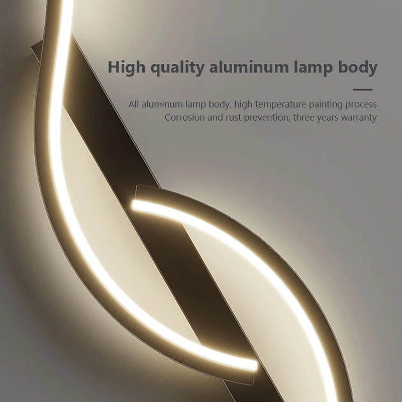 Helios Long Linear LED Wall Sconce for Living Room – Minimalist