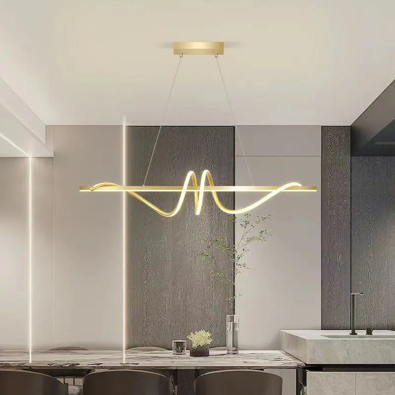 Ayla Orbit Aluminum Pendant Light – Dimmable – product detail 2