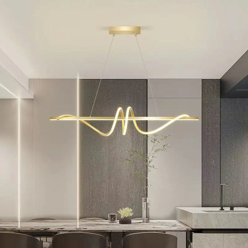 Ayla Orbit Aluminum Pendant Light – Dimmable – product detail 2