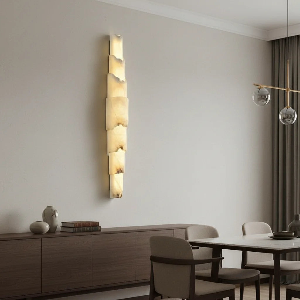 Virelle Arc Marble Wall Sconce – product view 4