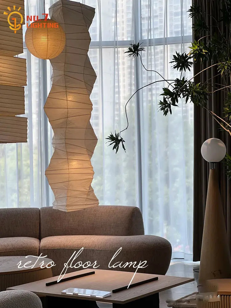 Noma Ridge Wood Floor Lamp – Wabi-Sabi – product detail 5