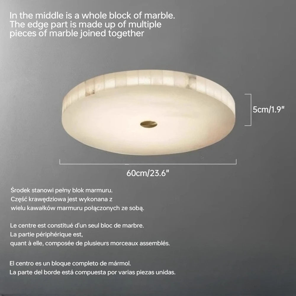 Aveline Contour Sculptural Alabaster Wall Sconce – product view 9