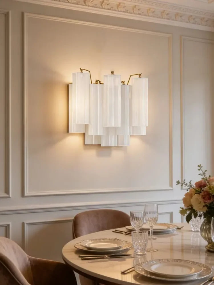 Elowen Veil Cone Glass Wall Sconce – product view 4